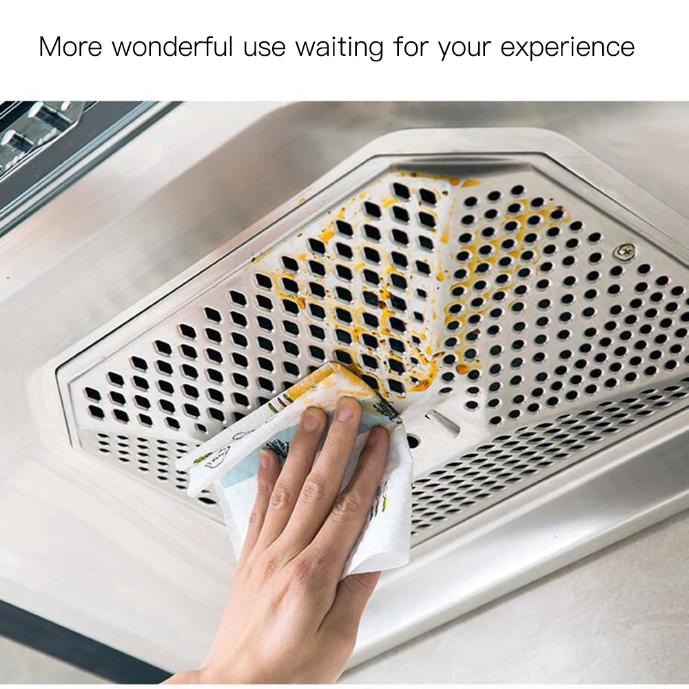 Kitchen Multi Functional Raw Wood Pulp Clean Paper Towel Cloth Tools Accessories Gadgets Soft And Absorbs Oil 4 | Дом и сад