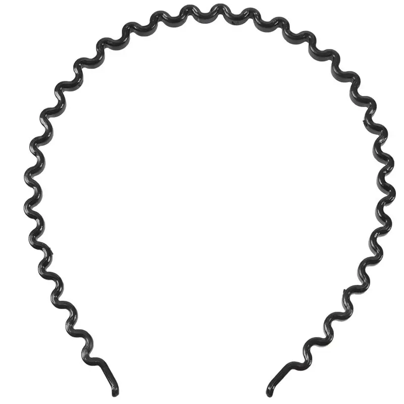 Женская одежда пластиковые черные волнистые резинки для волос|Рождественские