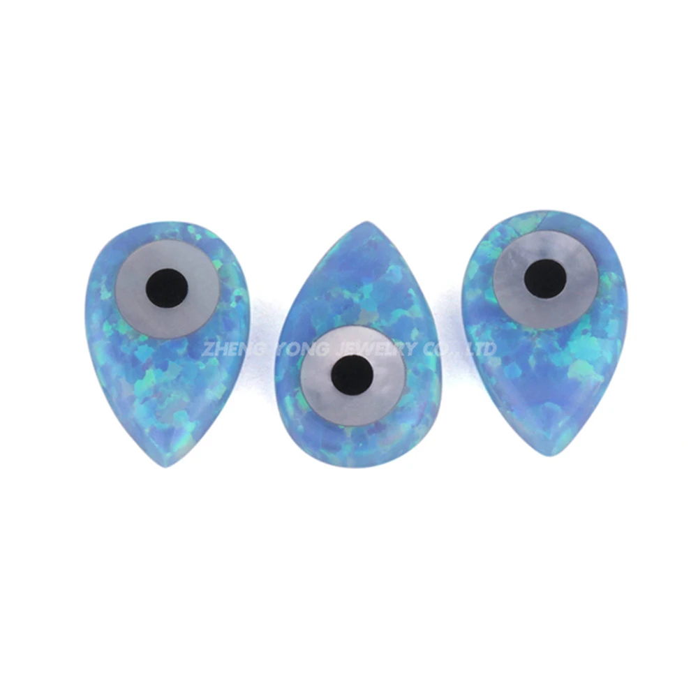 Новое поступление 1 шт./лот Бесплатная доставка 8*12 мм Груша сглаза опал кулон