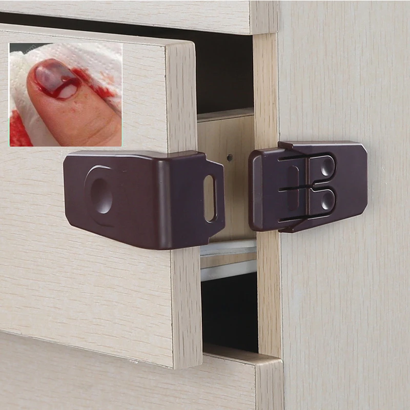 

5pcs Baby Safety Protection Children Cabinets Boxes Lock Toilet Drawer Door Security Product baby safety locks baby protection
