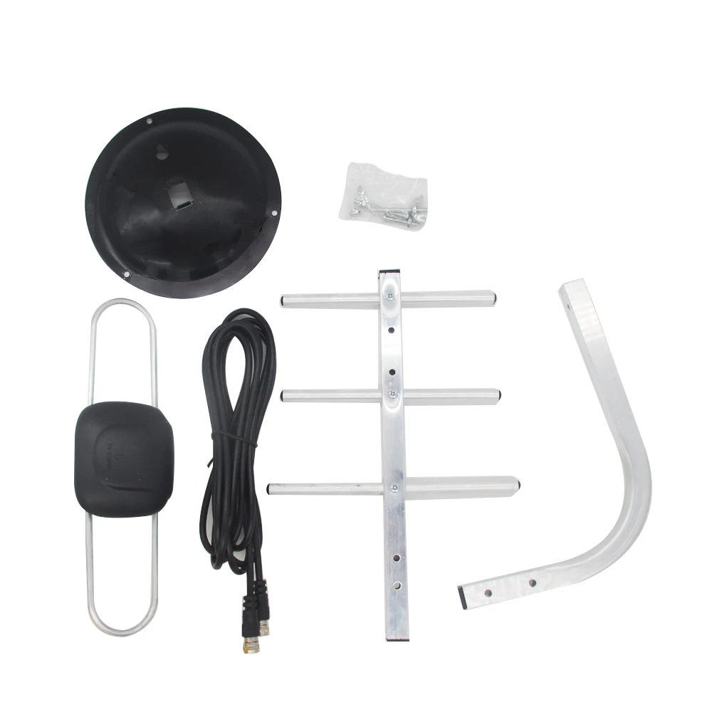 HD-04BA1 HD Digital TV Antenna for DVB-T2 DVB-T DTMB HDTV ISDB-T ATSC-T ADTB-T High Gain Strong Signal Outdoor | Электроника