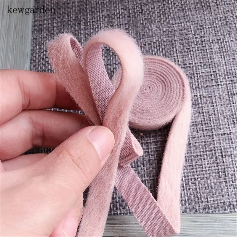 Kewgarden 3 см 1 см односторонняя бархатная лента DIY бант для волос Аксессуары 1-1/" 3/8" вручную изготовленная лента атласная тесьма 10 метров