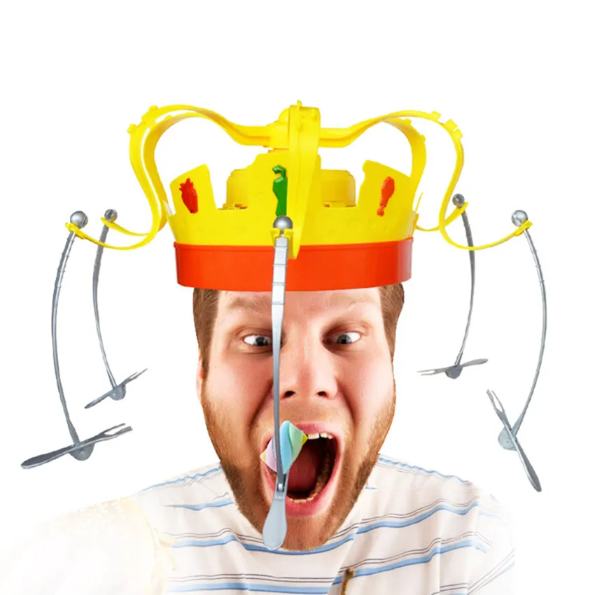 1Сет Детская Семейная Новинка Игра "Chow Crown" Забавная Игрушка Музыкальная Вращающаяся Закуска Еда Праздничные Подарки на День Рождения.