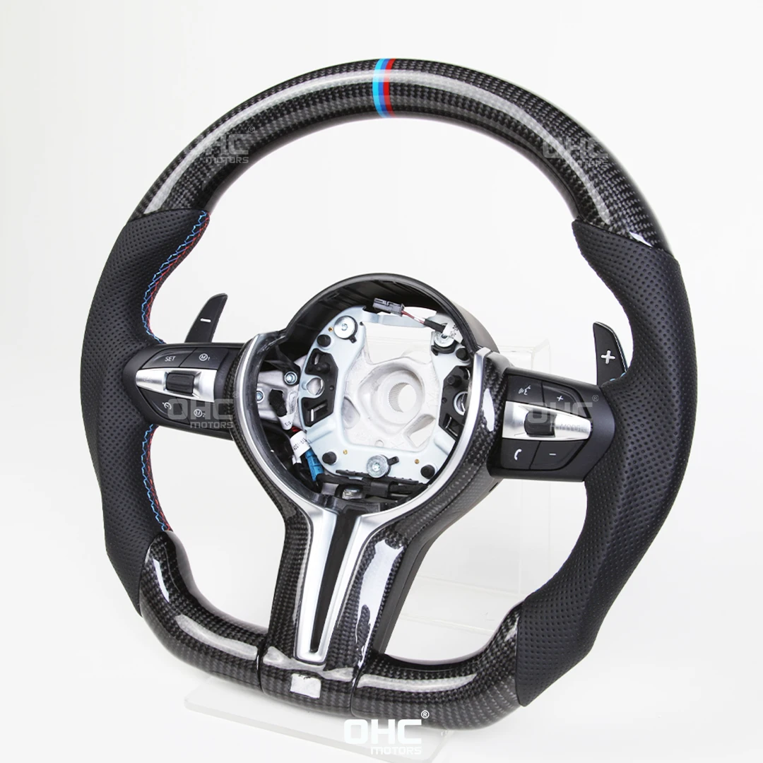 

100% Real Carbon Fiber Steering Wheel for BMW M3 WE