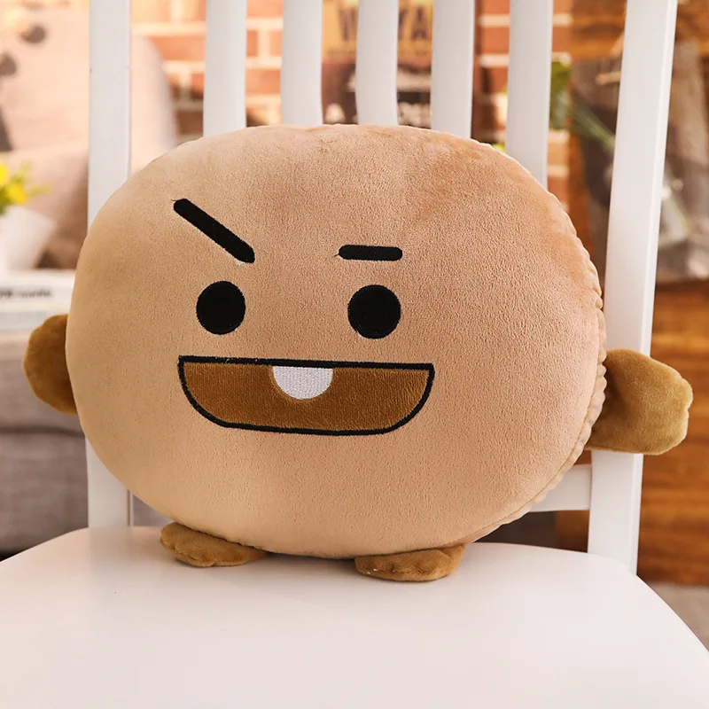 Выражение плюшевая игрушка мягкая кукла и Pac Man Koala подушка с улыбающимся лицом