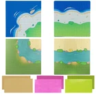 Пластиковые нижние пластины City MOC, сделай сам, кирпичный костюм для других игрушек, подарки для детей, развивающие города, совместимые строительные блоки