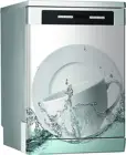 Оптовая продажа 3D посудомоечная машина холодильник замораживание Стикеры пластина Кубок для мытья искусство дверь холодильника обои-покрытие Кухня стены Стикеры s