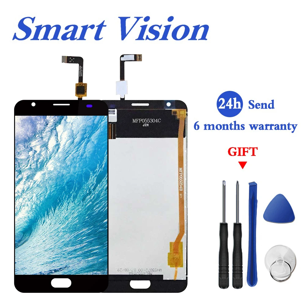 Для Ulefone Power 2 100% Оригинальный ЖК дисплей + TP кодирующий преобразователь