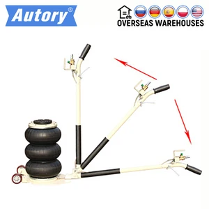 Автомобильный Домкрат 3T пневматический портативный подъемник сумка с трехступенчатым воздушным домкратом рамка для выравнивания автомобиля грузовика магазин подъемное оборудование смена шин