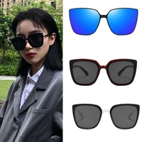 square frame sunglasses vintage anti uv eye protection sun glasses hd goggles for men women