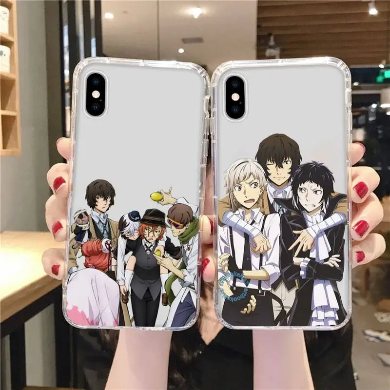 

bungou stray dogs Dazai Osamu anime Phone Case Transparent for Huawei honor A X V 9 8 10 20 I S max note pro mate lite