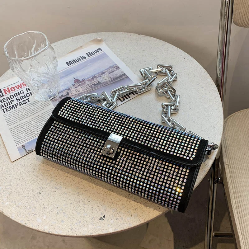 

Designers Luxury Shoulder Bags for Women Fashion High Quality Lady Purses and Handbags Party Shiny Girl Bag Free Shippng Bags