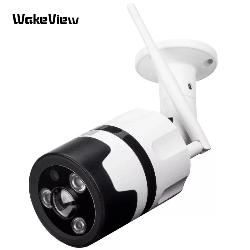 WakeView 1080P 2.0MP IP Wi-Fi беспроводная цилиндрическая камера для помещений и улицы, водонепроницаемая HD камера ночного видения IR Cut TF CardMemory для домашней безопасности