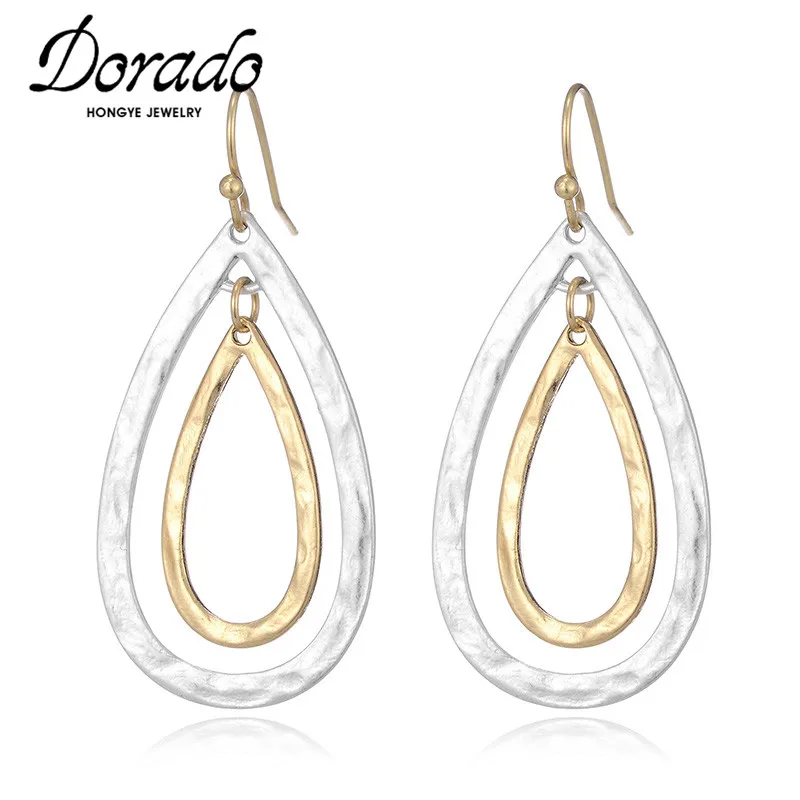 Женские серьги-капельки в стиле ретро Dorado серьги с полым кулоном модные