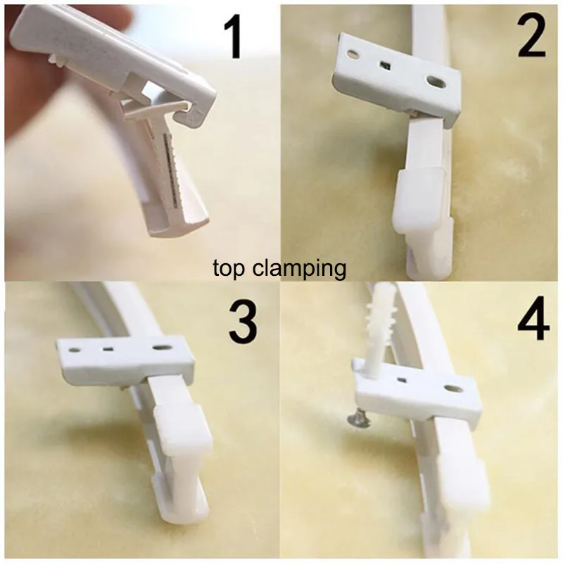 3M 4M 6M Flexible Curtain Track Rail Ceiling top side Mounted Straight Slide Home Windows Balcony Plastic Bendable Accessories | Дом и сад