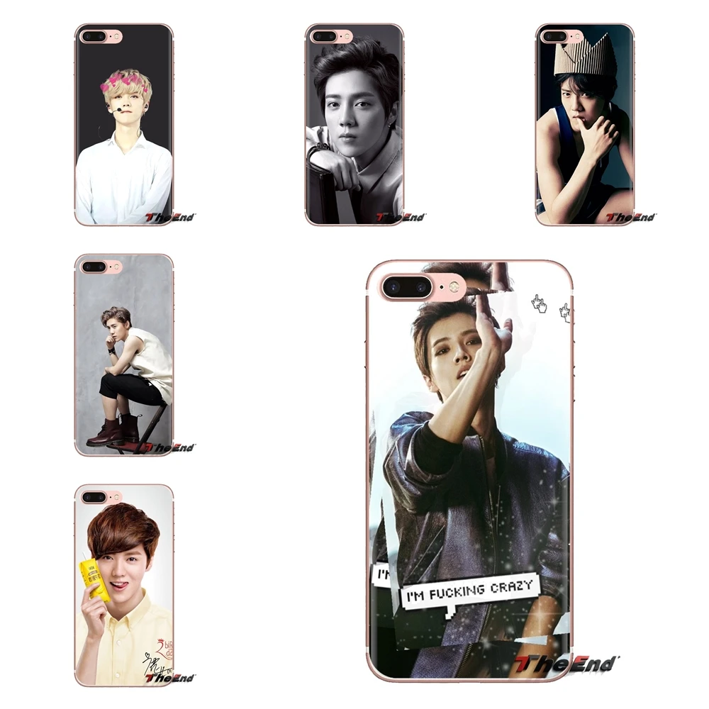 kpop exo luhan Soft Transparent Shell Covers For Huawei G7 G8 P7 P8 P9 P10 P20 P30 Lite Mini Pro P Smart Plus 2017 2018 2019 |