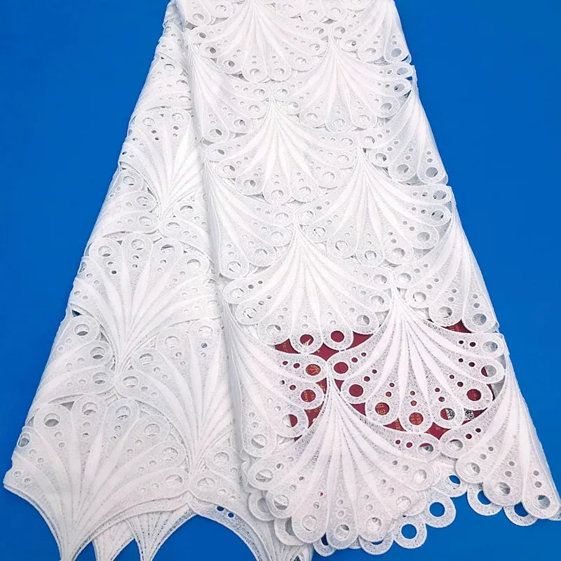 Изящный дизайн кружков гипюр кружево аккуратная вышивка Африканский шнур