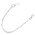 Цепочка Из Нержавеющей Стали В Стиле Хип-хоп и панк для брюк, брелок с зажимами для ремня, цепь для джинсов и брюк для показа сцены