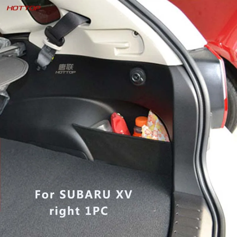 

Фланелевая черная перегородка для хранения в багажнике для Subaru XV 2011-2017