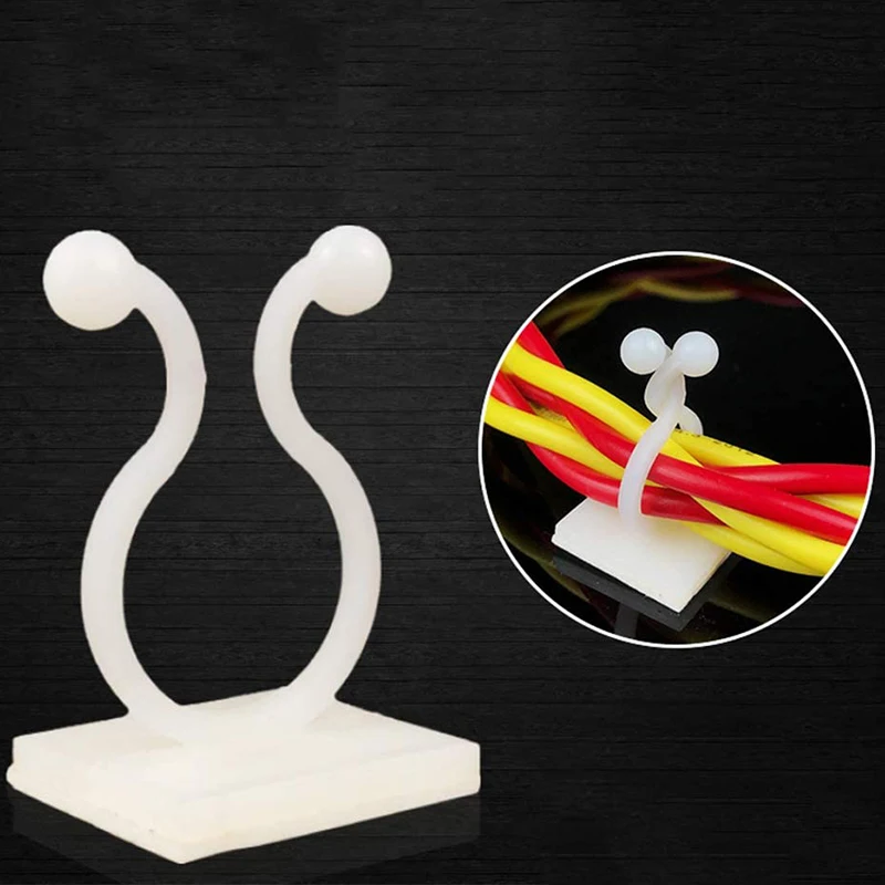 100 шт./упаковка самоклеящиеся фиксаторы для растений | Мебель