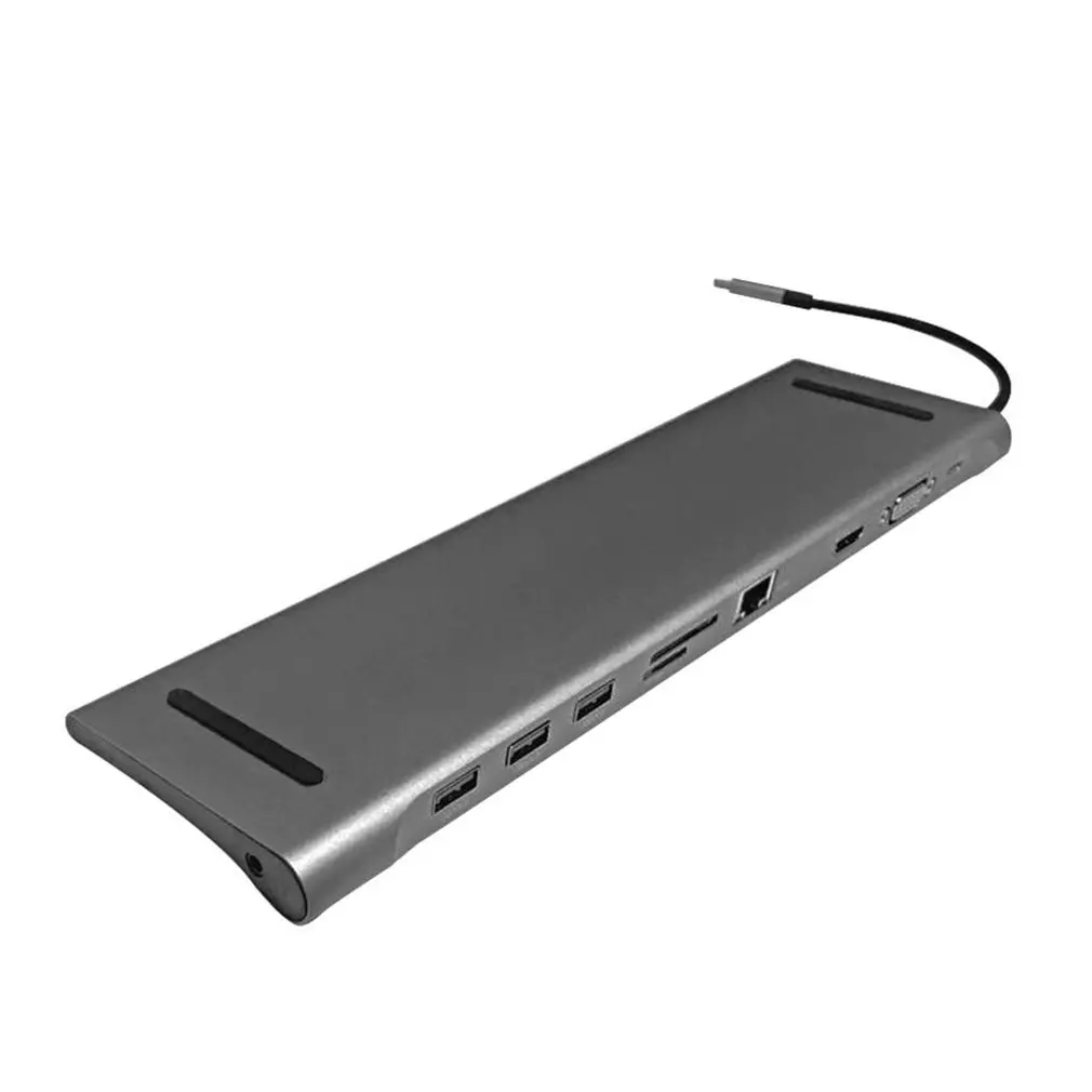 10 in 1 HUB USB C 4K Docking station Type HDMI RJ45 Gigabit Lan PD 100W Power supply thunderbolt Hub |