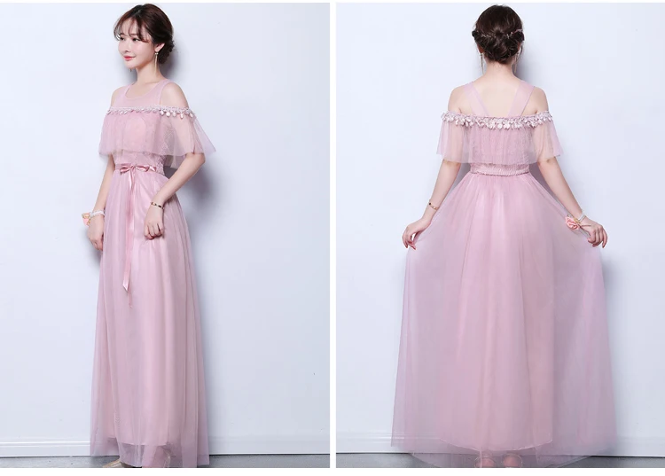 Платья подружек невесты из тюля Элегантное свадебное платье для гостей Vestido Largo