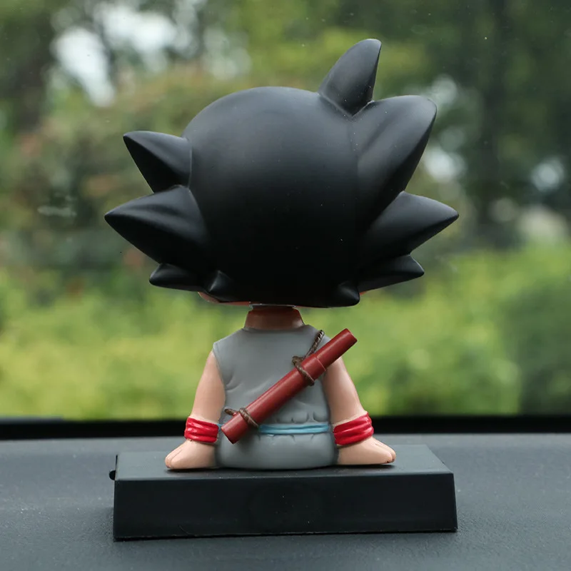 Японское аниме Dragon Ball Z Goku Krillin украшение автомобиля качающаяся голова кукла телефон кронштейн Dragon Ball фигурка кукла игрушка 12 см