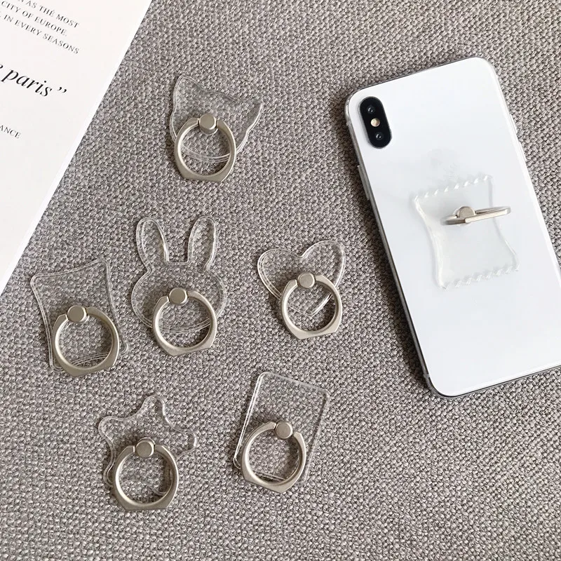 Универсальный держатель с кольцом на палец для iPhone Samsung Huawei настольная подставка