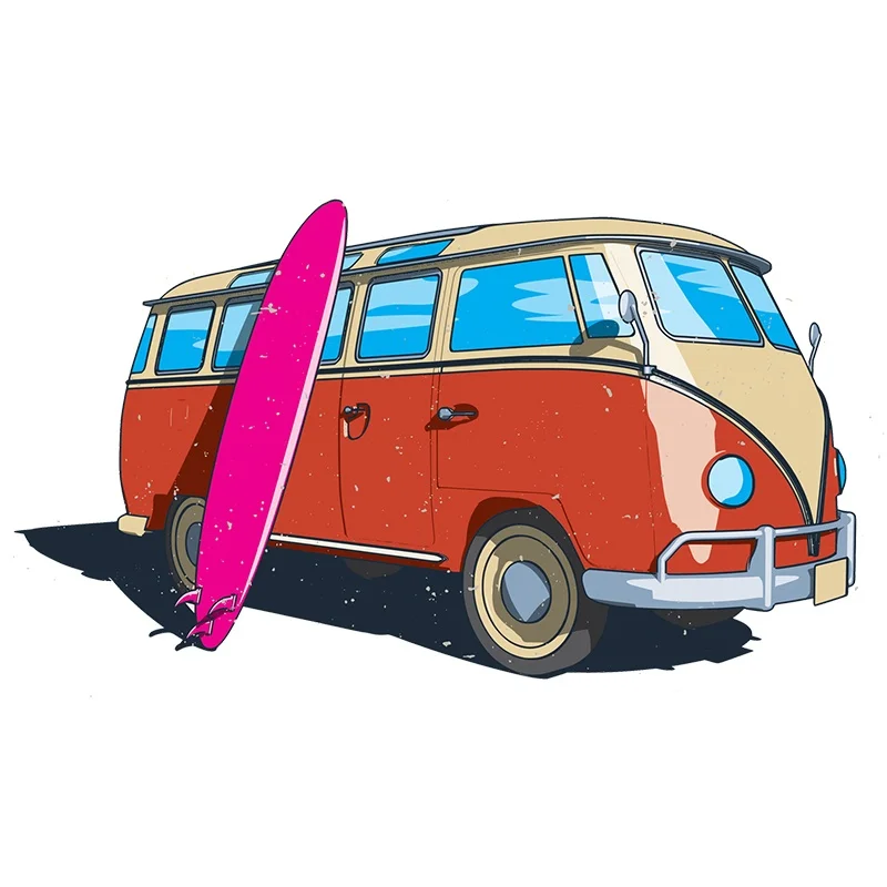 

Виниловая наклейка для автомобиля «хиппи», 13 см х 8,1 см