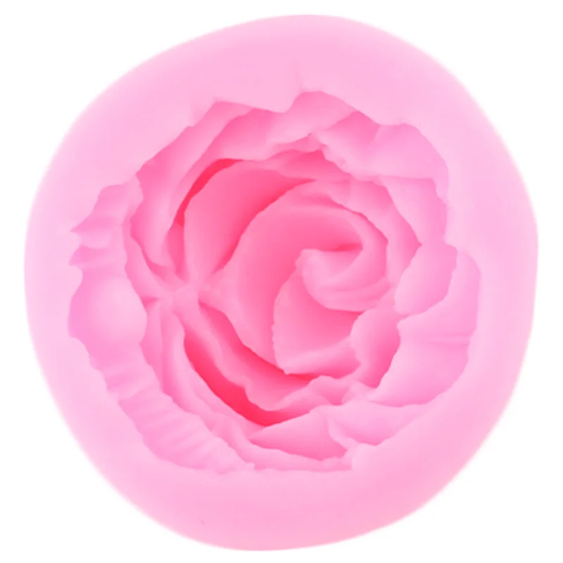 Силиконовая форма для мыла 3D цветок роза помадка торта капкейков конфет