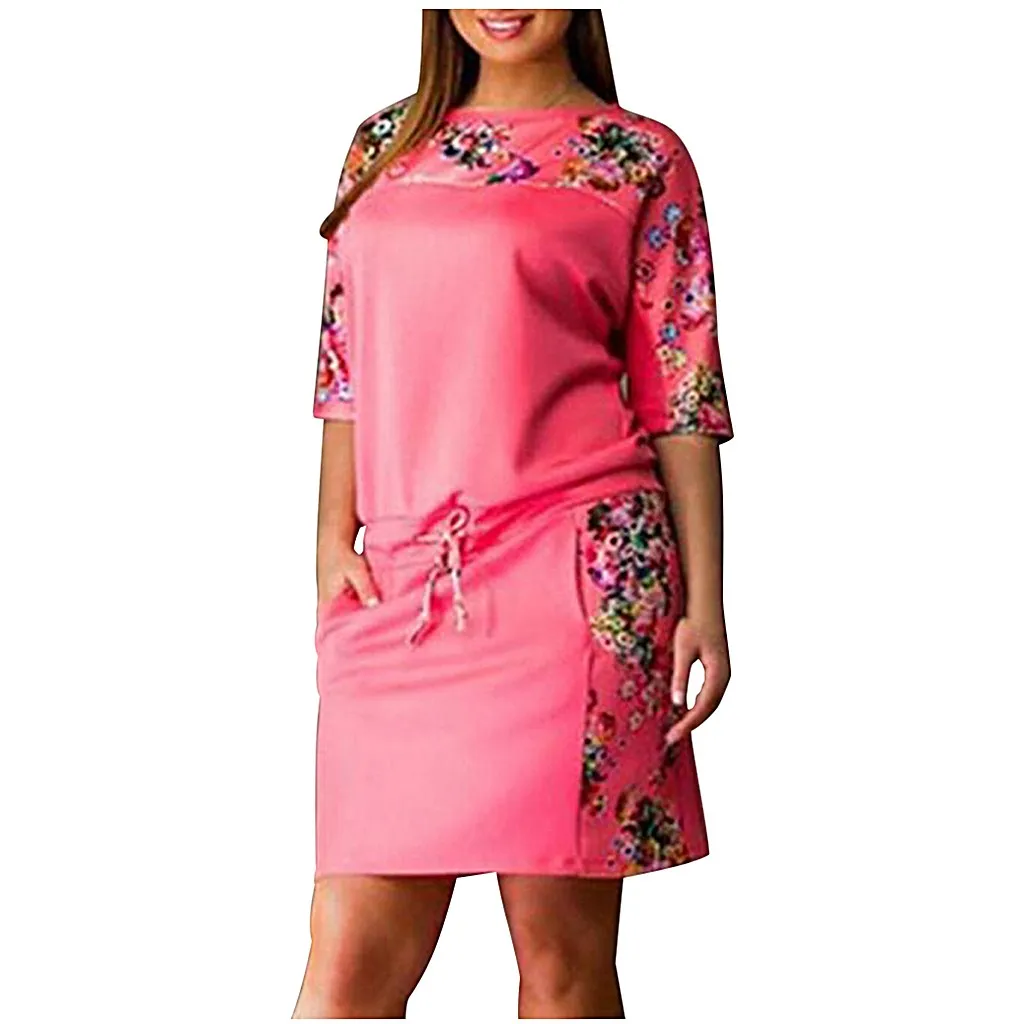 Женское Повседневное платье на бретельках однотонное элегантное большого