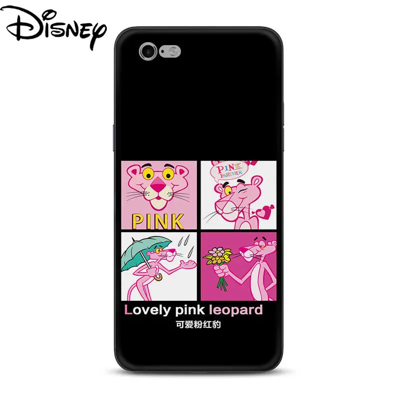 

Disney Pink Naughty Panther Phone Case for iPhone5s/6s/6splus/7/8/7plus/8plus/xr/se/xs/xsmax/cartoon cute couple phone cover