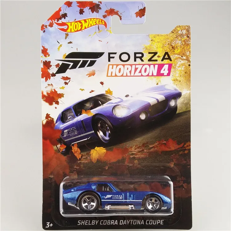 Горячие колеса 1: 64 спортивный автомобиль FORZA HORIZON 4 NISSAN SHELBY ASTON MARTIN Коллекционная серия Металлический Литой модельный автомобиль детские игрушки подарки