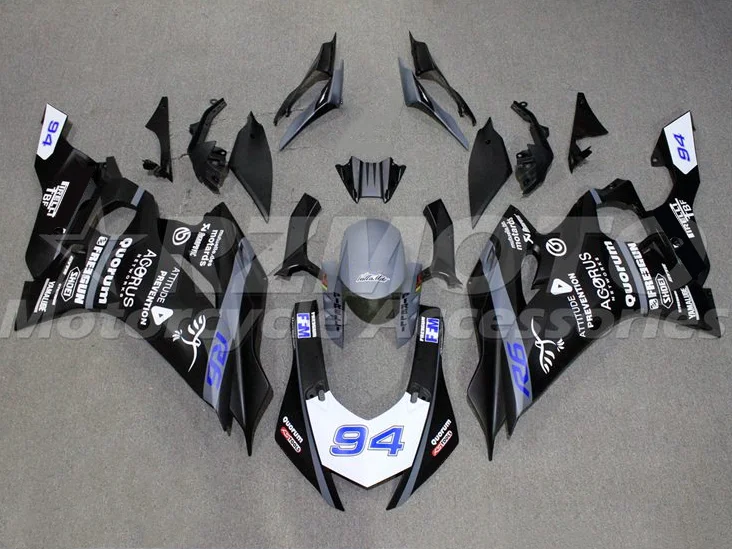

New ABS Motorcycle Fairing Kits Fit For Yamaha YZF 600 R6 2017 2018 2019 2020 R6 17 18 19 20 Bodywork Set Black Number 94