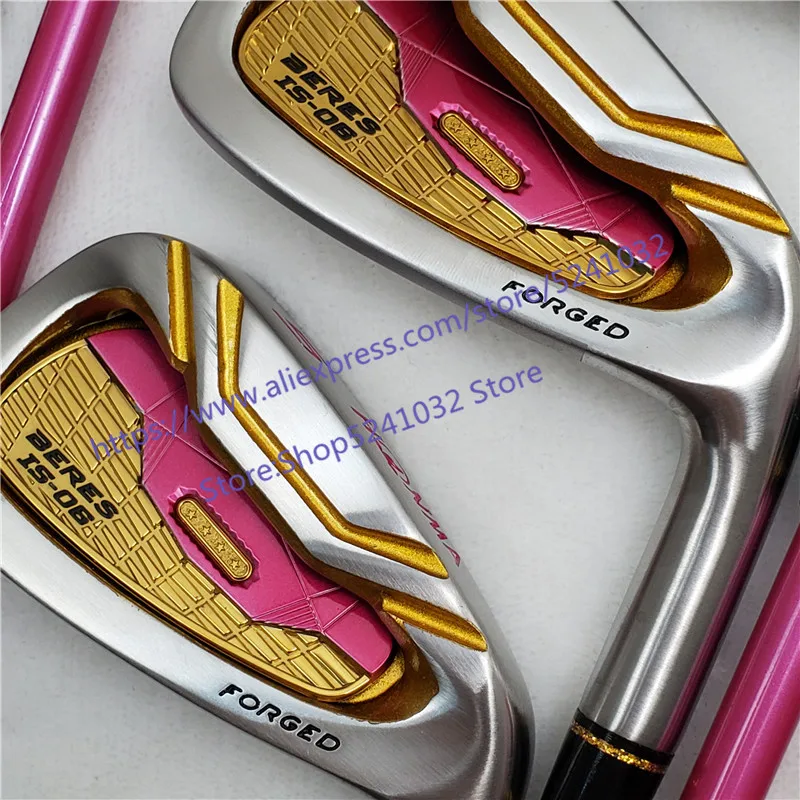 2020New Golf Clubs Women HONMA S-06 4 star irons 5-11.Aw.Sw IS-06 Set clubs Graphite shaft Free shipping | Спорт и развлечения