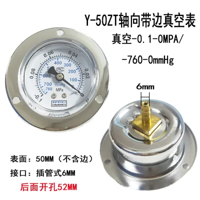 

3 шт. Y50zty60zt осевой диапазон края вакуумный манометр 1MPa / 10 кг/150psi воздушный компрессор манометр водяной манометр
