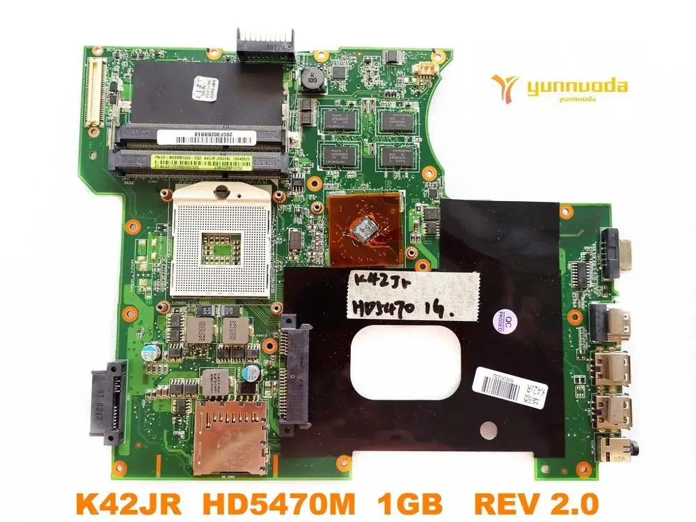 Original for ASUS K42JR laptop motherboard HD5470M 1GB REV 2.0 tested good free shipping | Компьютеры и офис