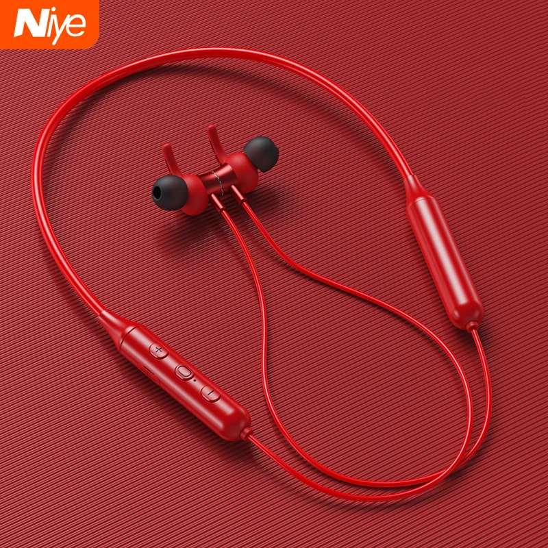 Беспроводные наушники TWS DD9 Bluetooth магнитные спортивные гарнитура для бега IPX5