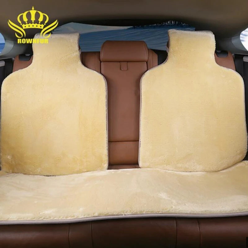 faux fur car seat covers artificial fur capes for rear seat 5 colors soft fur winter warm summer is not hot selling 2016 new free global shipping