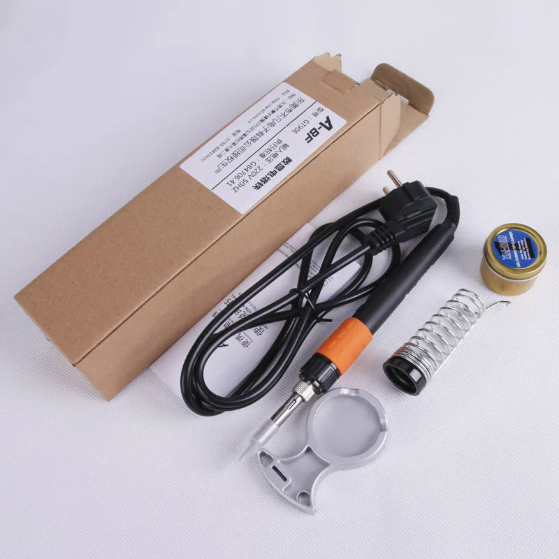 A-BF GT90E 90W Digital LCD Electric Soldering Iron Kit Temperature Adjustable 220V Soldering Iron Tips Soldering Iron Stand images - 6