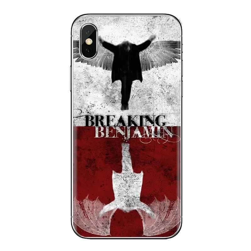 Силиконовый чехол-Сумочка для телефона rock band Breaking Benjamin спортивной камеры Xiao mi 4 5 5S