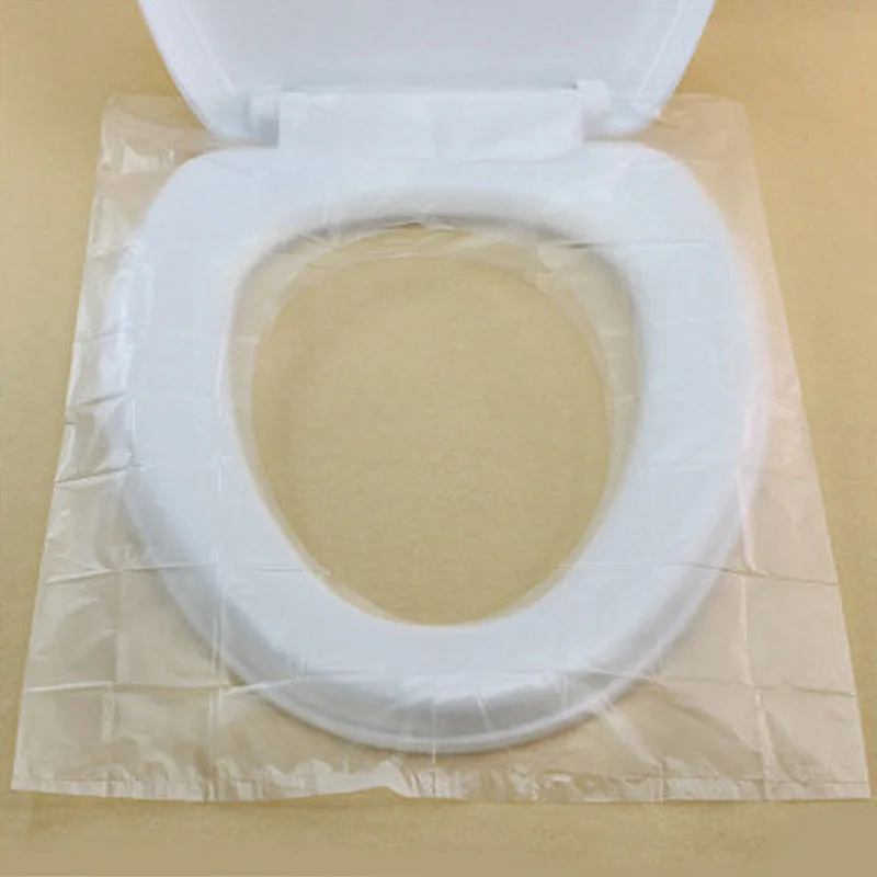Одноразовое покрытие на сиденье унитаза 10 шт. портативный коврик для 100%