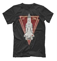 soviet space programm cccp russia buran space shuttle t shirt summer cotton short sleeve o neck mens t shirt new s 3xl