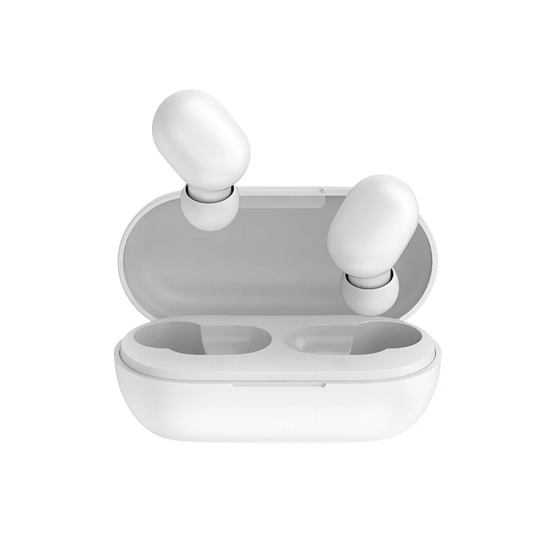 white Haylou GT1 TWS беспроводные наушники Bluetooth 5,0 HD стерео спортивные наушники с шумоподавлением игровая гарнитура - Цвет: white
