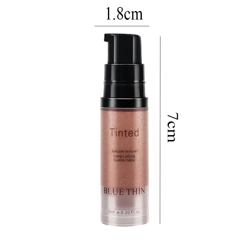 Shimmer Highlighter Professional Face Lighting Liquid Long Lasting Moisturizing Waterproof Makeup |