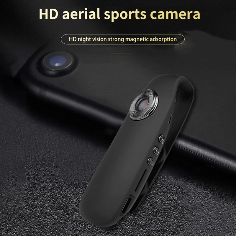 Видеокамера 1080P HD портативная мини-камера ночного видения видеокамера с датчиком