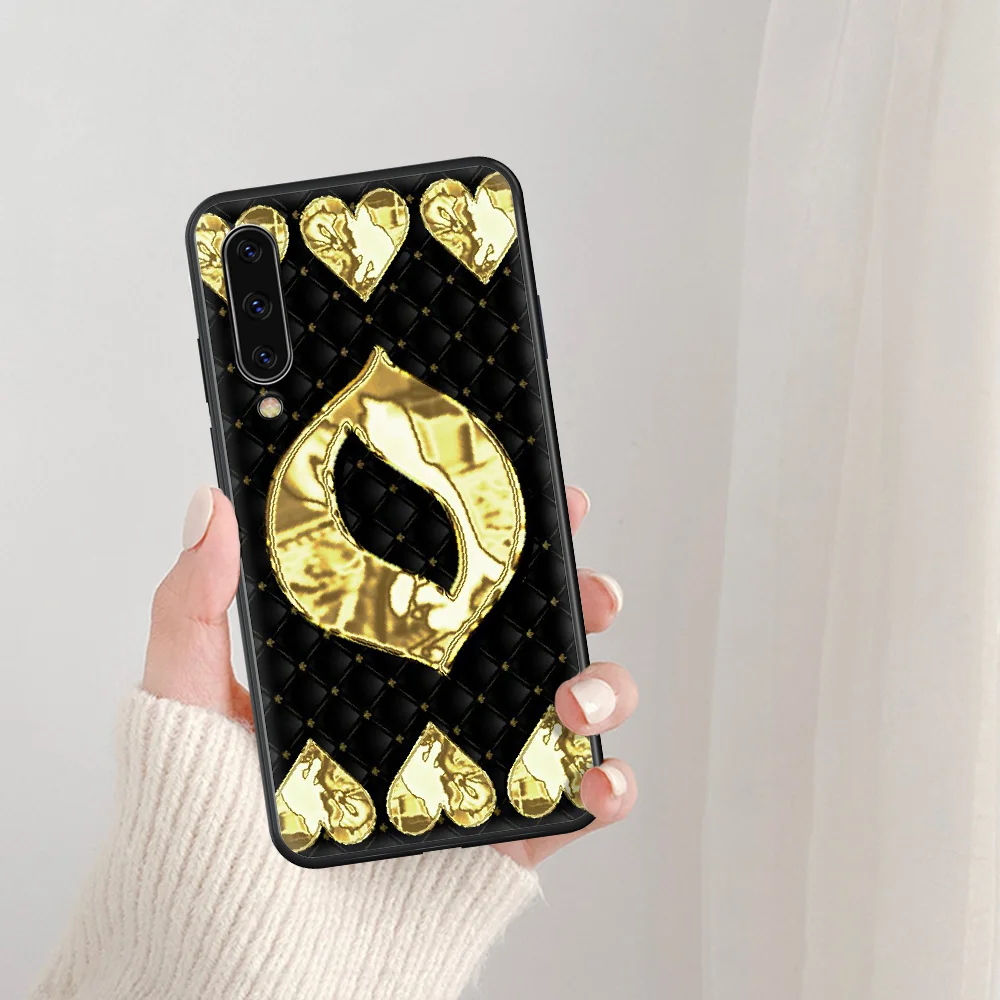 

Alphabet Letters Phone Case For Samsung Galaxy A 5 7 8 10 20 20E 21S 30 30S 40 50 51 70 71 black Shell Silicone Back Soft Etui
