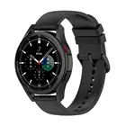 Силиконовые ремешки 20 мм для Galaxy Watch 4Watch 4 Classic, круглые сменные спортивные ремешки для часов Galaxy Watch Active
