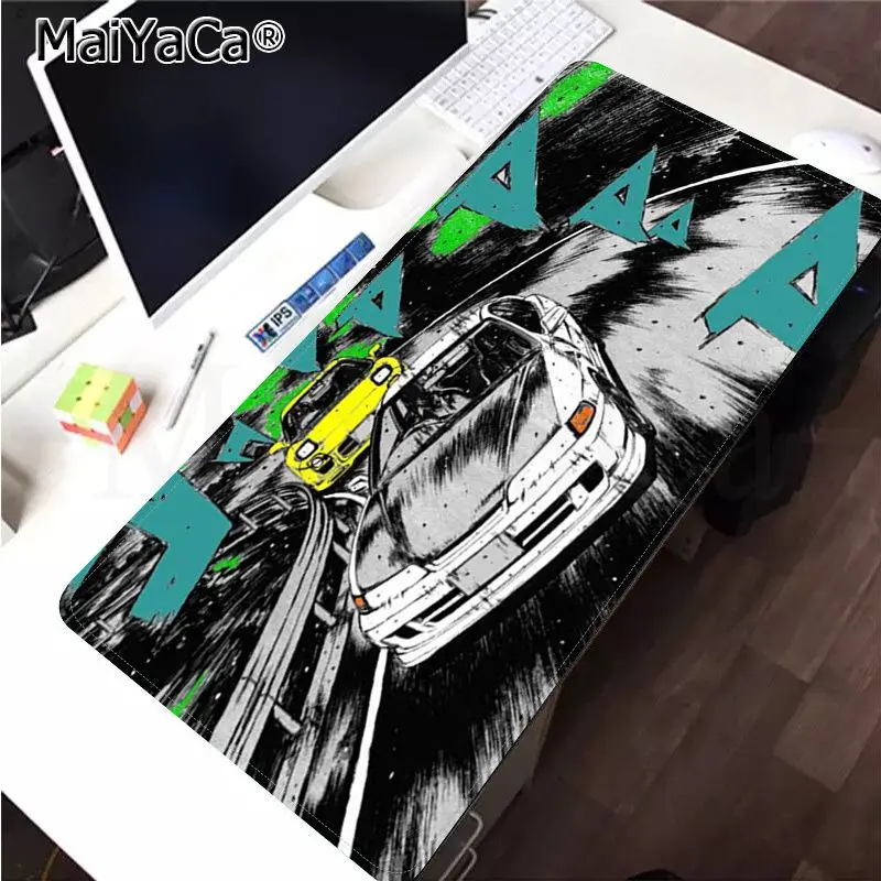 

MaiYaCa Non Slip PC INITIAL D Super car AE86 Silicone large/small Pad to Mouse Game Free Shipping Large Mouse Pad Keyboards Mat