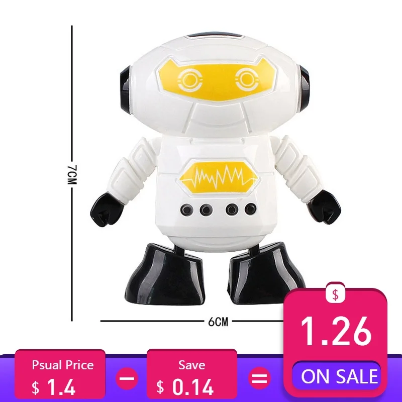 Игрушка-робот, интеллектуальная фигурка, Заводной, Заводной, бегущий робот, игрушка для детей, развивающий подарок, головоломка, игрушки D301212GJ